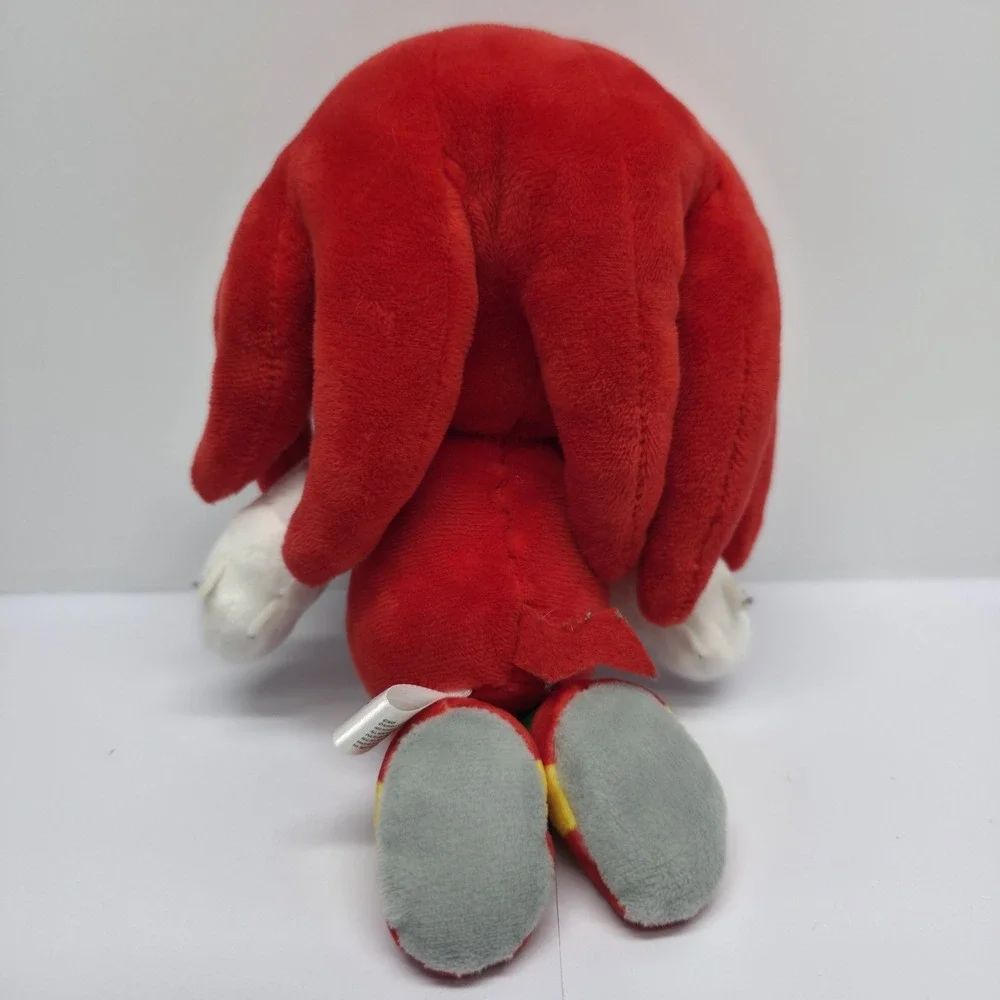 Sonic the Hedgehog KNUCKLES GRIN‎ PLUSH Purple Eyes  Plush Toy